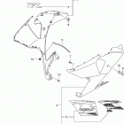 GSX R1000 Z Боковой обтекатель