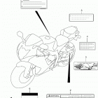 GSX R600 Label (gsx-r600l4 e33)