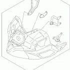 DL1000A Under cowling set (optional)
