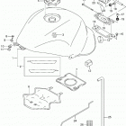 GSX1300R,A Z Fuel tank (gsx1300razl4 e33)