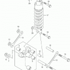 DL650A Rear cushion lever (dl650al4 e33)