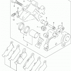 DR Z400 S Задний суппорт