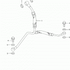 DR650SE Маслянный трубопровод