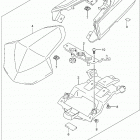 GSX R1000 Seat tail box (optional)