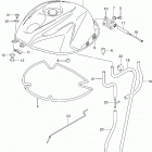 GSX R750 Fuel tank (gsx-r750l4 e03)