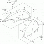 DL650A Fuel tank cover