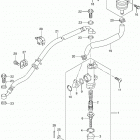 GSX R600 Задний торм цилиндр