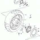 DL1000A Заднее колесо