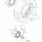 VL1500,B Rear wheel (vl1500bl4 e03)