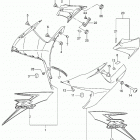 GSX R750 Side cowling (jsp