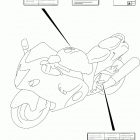 GSX1300R,A Z Label (gsx1300razl4 e28)