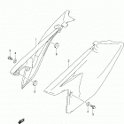 DR Z125,L Обтекатель рамы