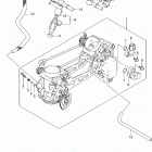 DL650A Throttle body (dl650al4 e28)