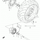 VZR1800,BZ Заднее колесо