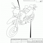 DR Z400SM Label (dr-z400sml4 e03)
