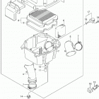 DL650A Воздухозаборник