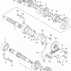 DR Z125,L Transmission (dr-z125l4 e28)