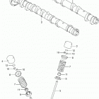 GSX R750 Распределительный вал  /  клапана