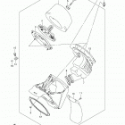 RM Z250 Воздухозаборник