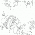 DR Z125,L Боковые крышки