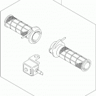 DL1000A Grip heater set (optional)