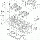 GSX R750 Головка цилиндра