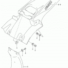 DR Z125,L Rear fender (dr-z125ll4 e28)
