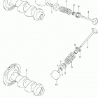 AN400A,ZA Распределительный вал  /  клапана