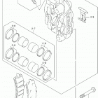 GSX R750 Передние тормоза