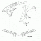 RM Z250 Fuel tank cover