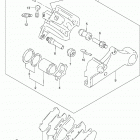 DR650SE Задний суппорт