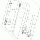 VZR1800,BZ Передняя вилка
