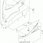 GSX R600 Нижний обтекатель