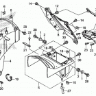 GL1800B Заднее крыло