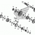 XR650L Трансмиссия