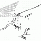 CRF230F Педали