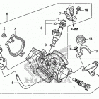 CRF450R Корпус Дросселя
