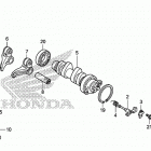 CRF150R Распределительный вал и клапана