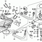 CRF250R Топливный бак