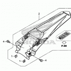 CRF250R Заднее крыло