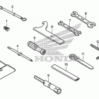 CB300F Инструмент