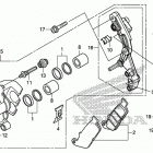 CBR300RA Front brake caliper (abs)