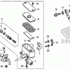 GL1800B Передний тормозной цилиндр