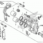 CRF250R Передний суппорт