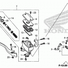 VT1300CR Передний тормозной цилиндр
