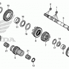 NC700JD Transmission (mainshaft)