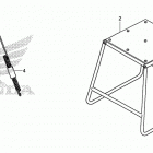 CRF250X Подножка