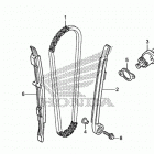 CRF450R Цепь ГРМ и натяжитель