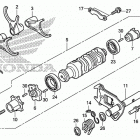 GL1800 Shift drum@shift fork