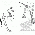 GL1800 Подножка